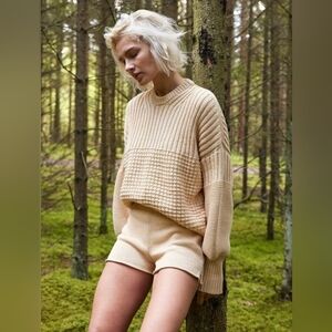 The Knotty Ones Delcia Sweater in Dark Wheat